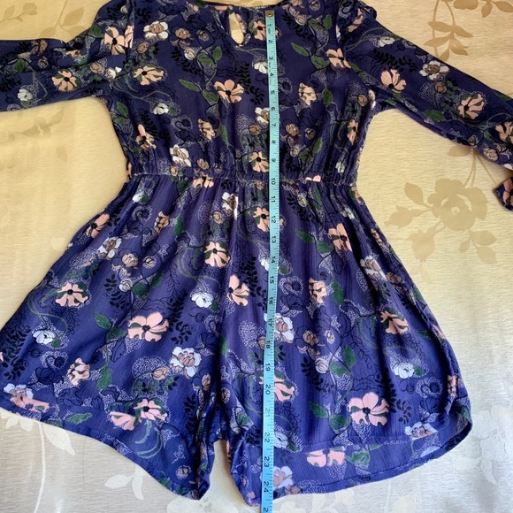 GEORGEOUS Blue Romper by Harper Canyon - Picture 6 of 13